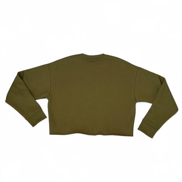 Favorite Daughter Cropped Collegiate Green Sweatshirt - Size XS (Oversized) - Picture 8 of 8
